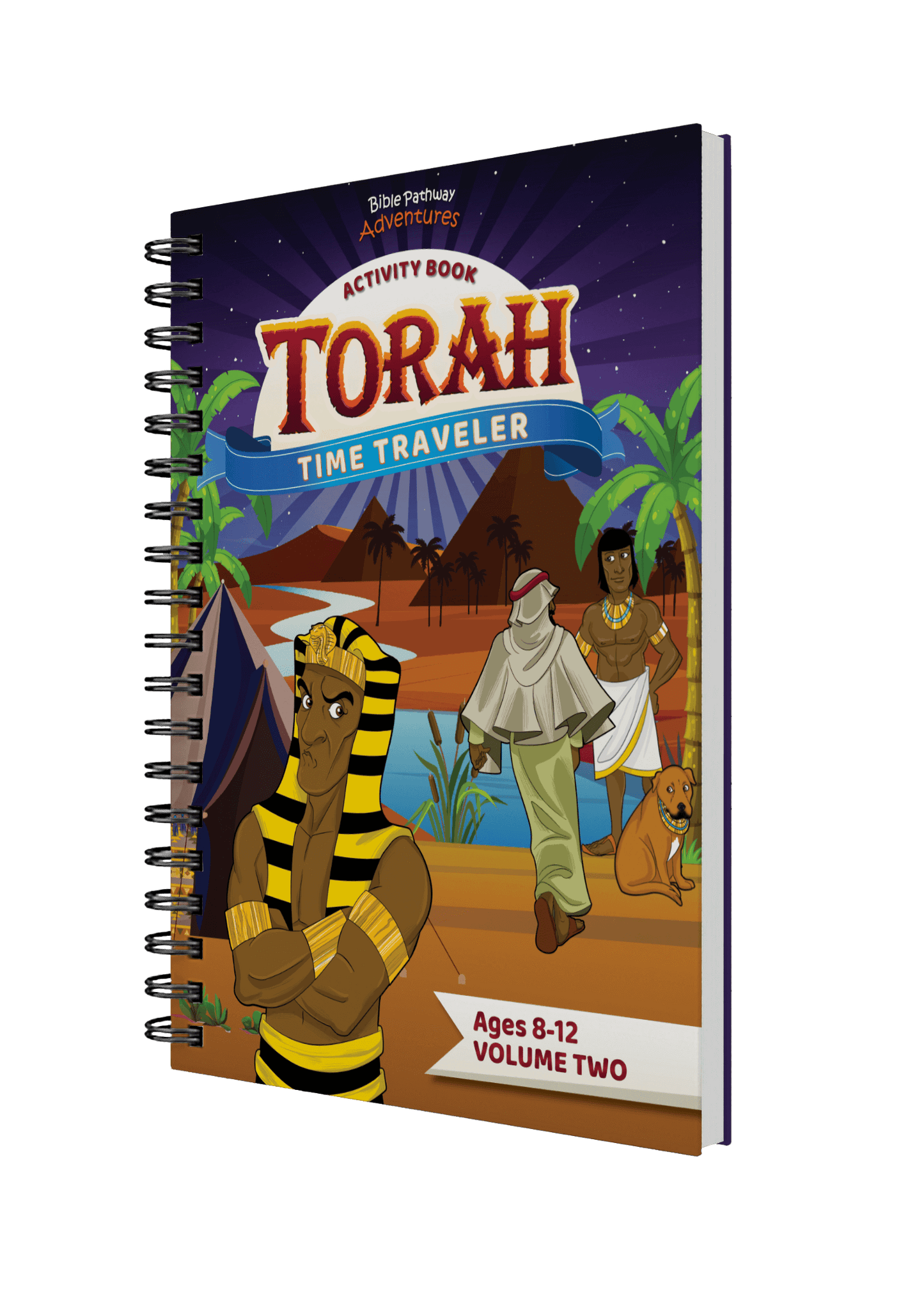 Torah Time Traveler Activity Book: Volume Two (paperback)