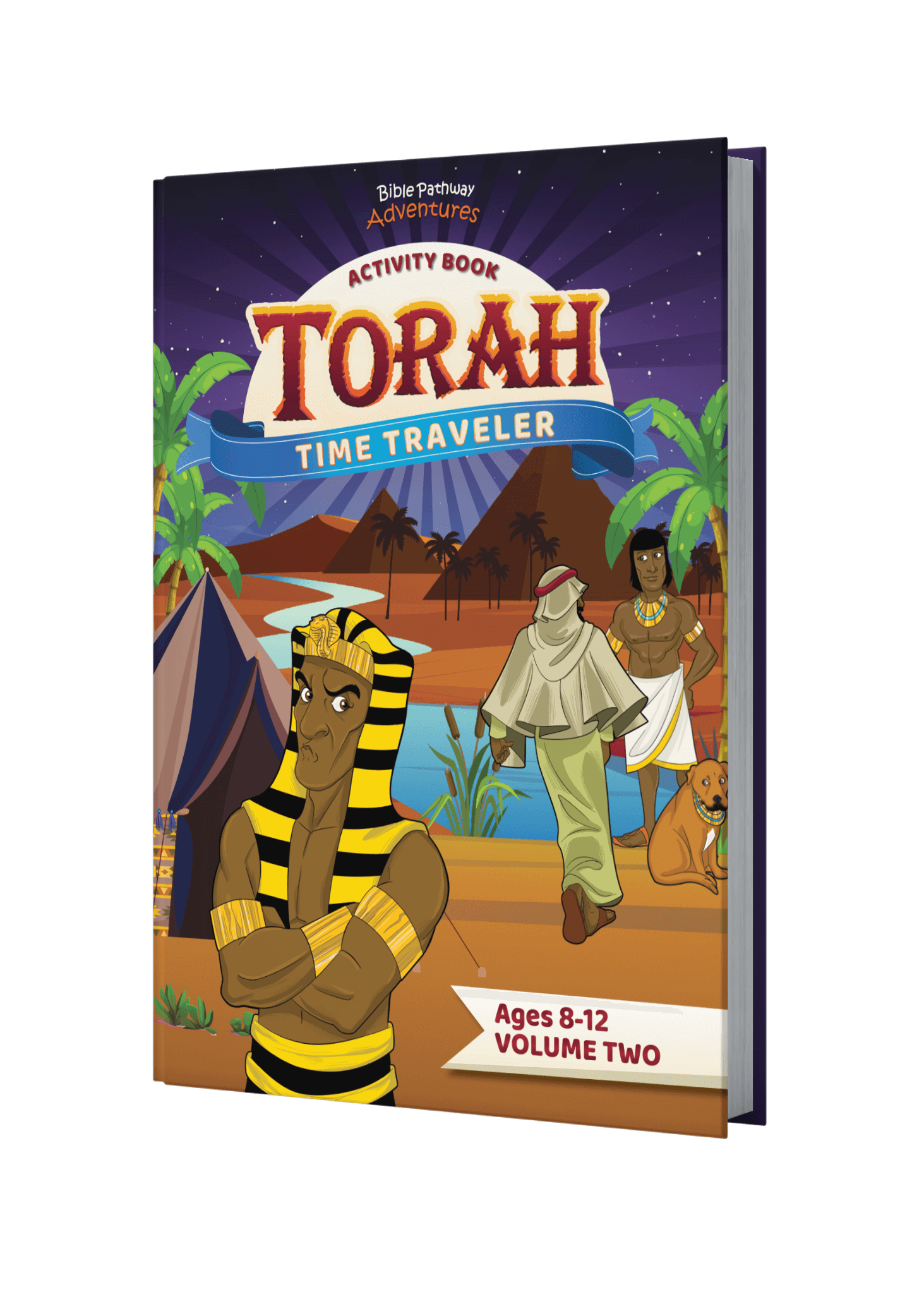 Torah Time Traveler Activity Book: Volume Two