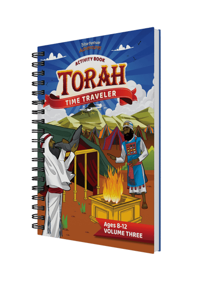 Torah Time Traveler Activity Book: Volume Three