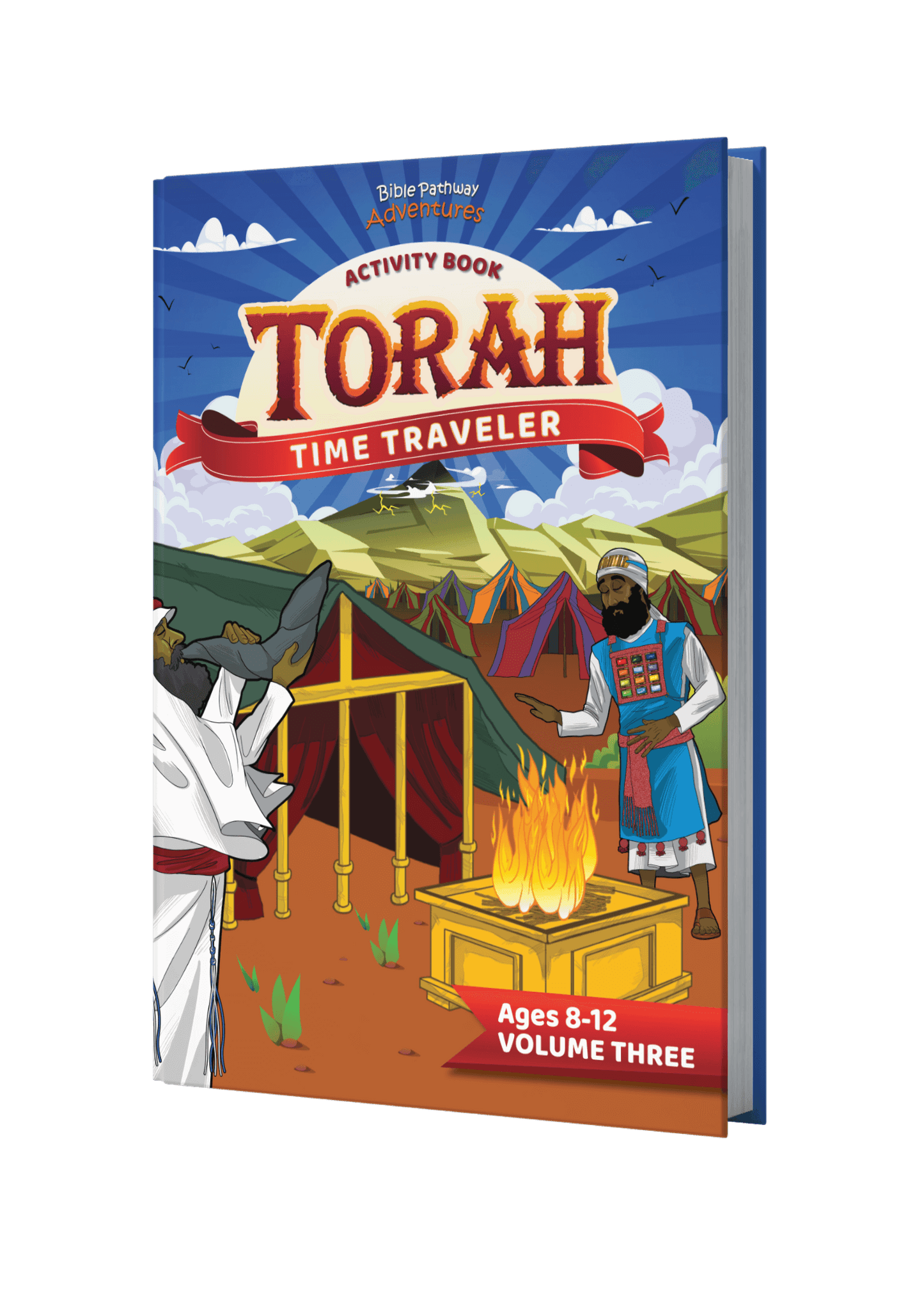 Torah Time Traveler Activity Book: Volume Three