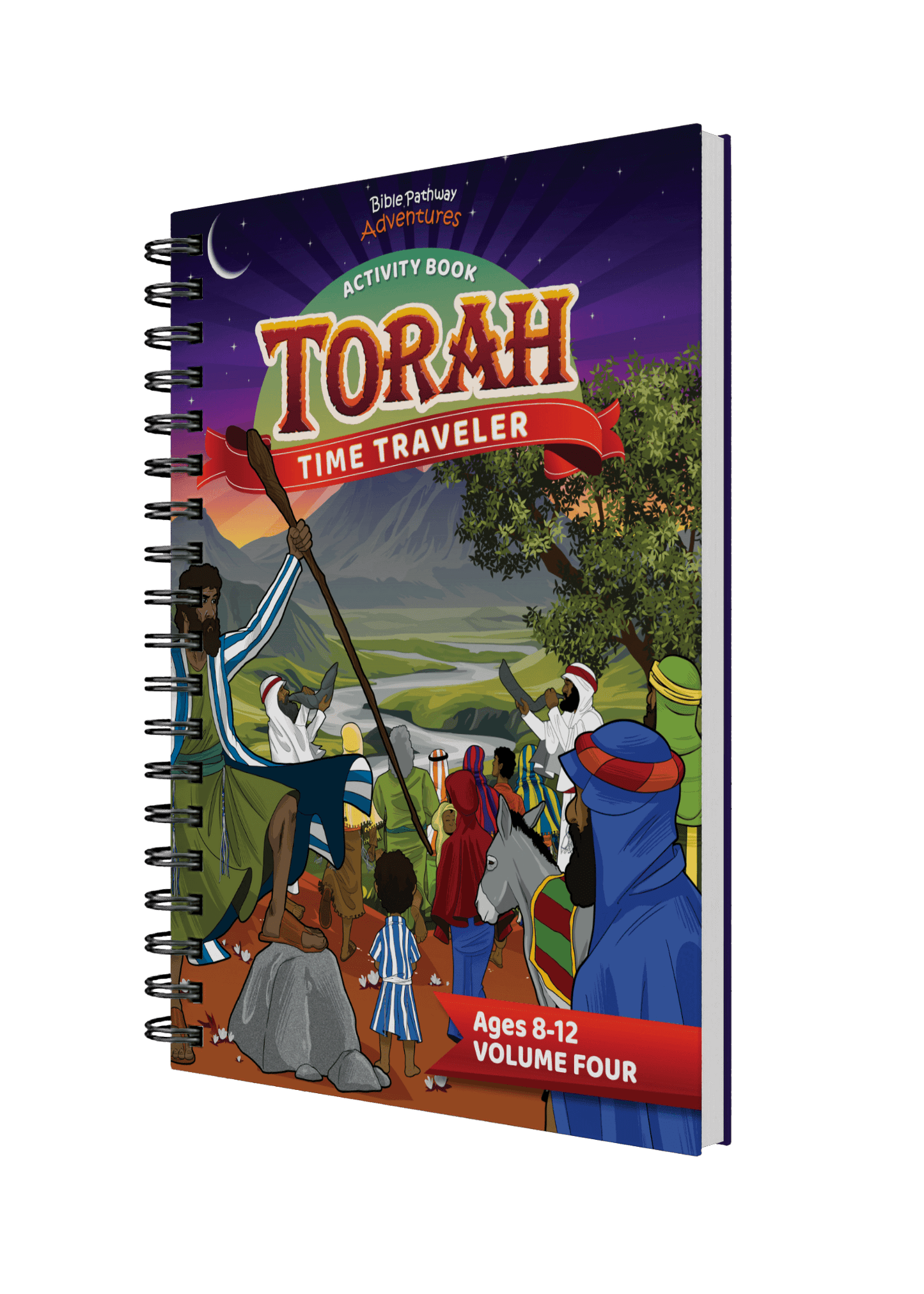 Torah Time Traveler Activity Book: Volume Four