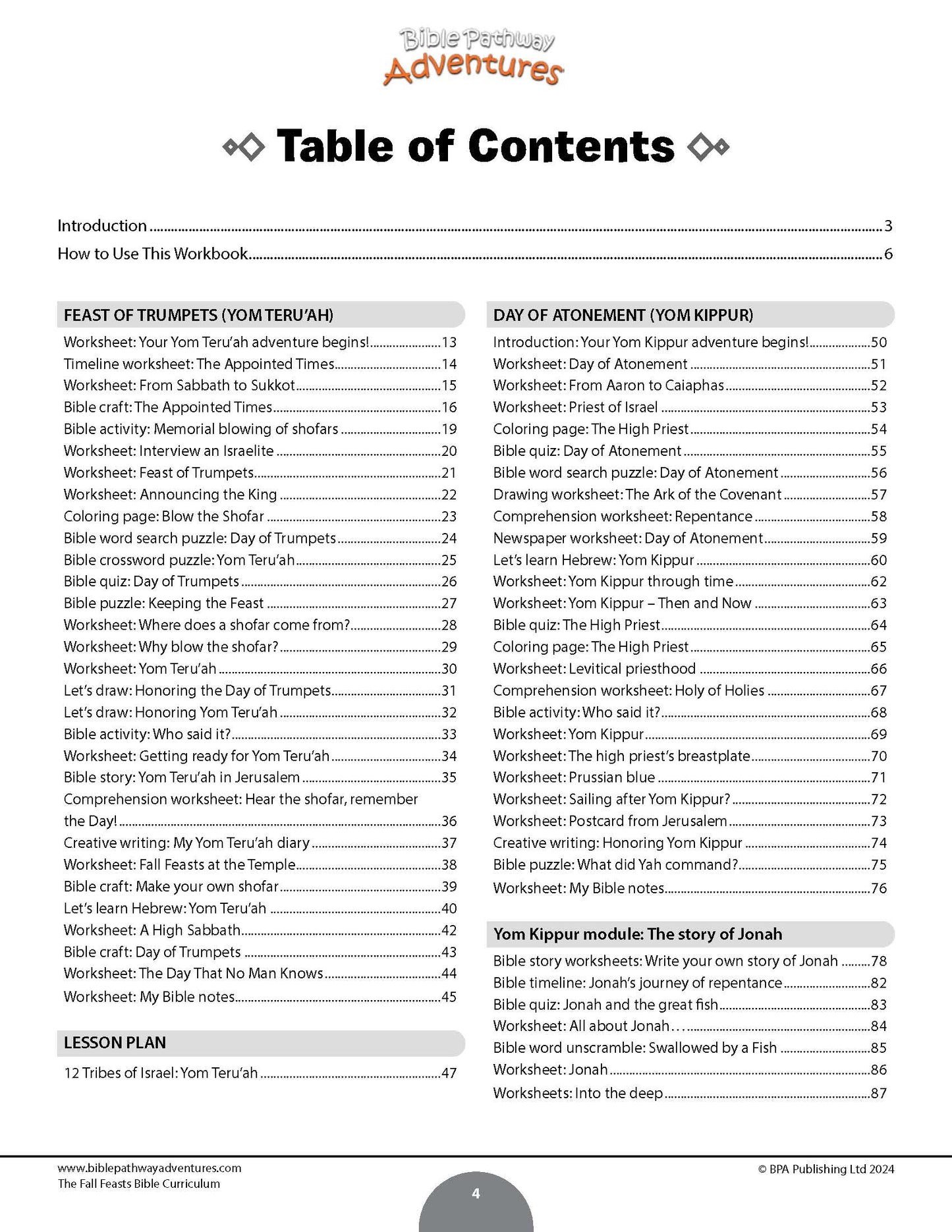 BUNDLE | The Fall Feasts