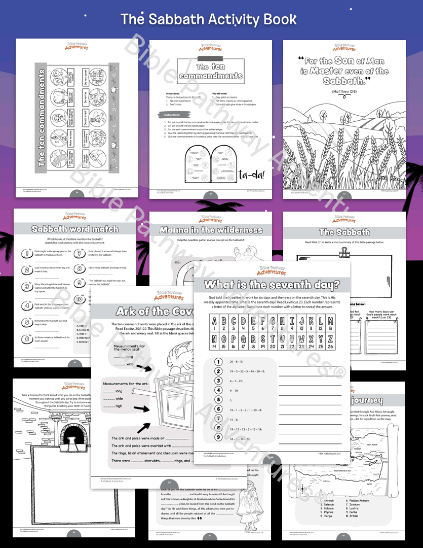 The Sabbath Activity Book