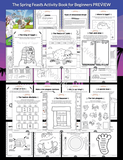 The Spring Feasts Activity Book for Beginners