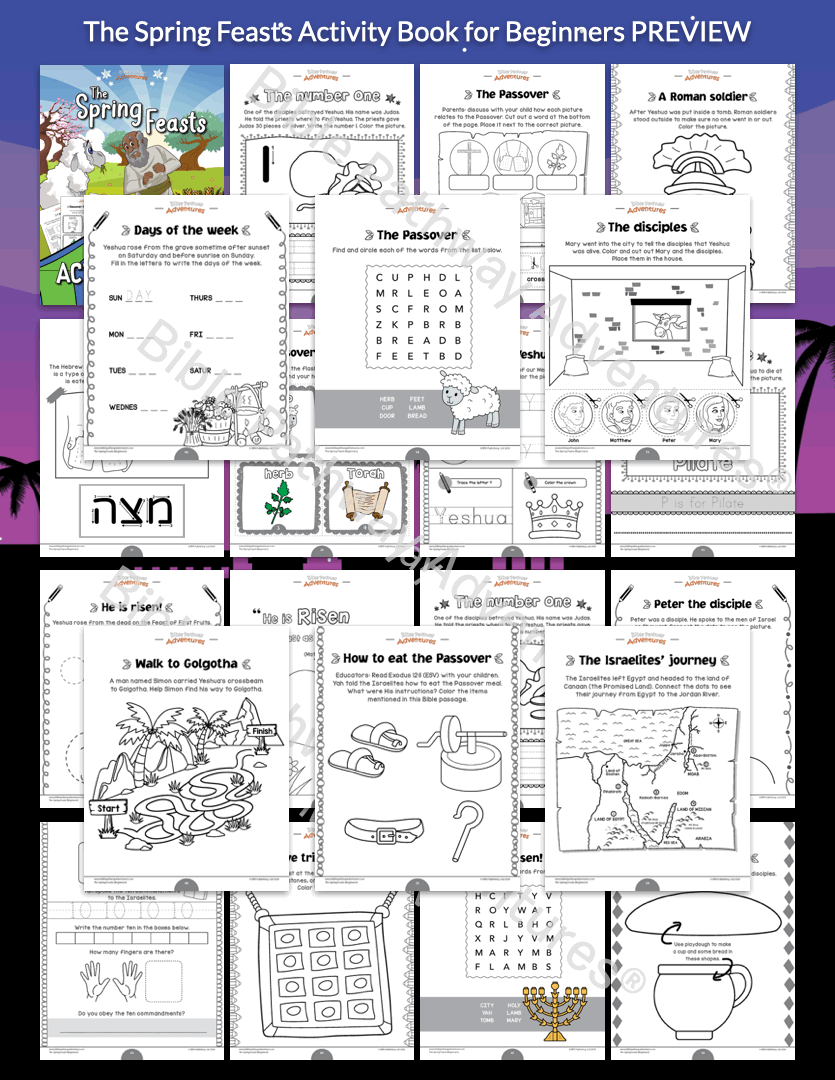 The Spring Feasts Activity Book for Beginners