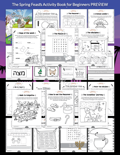 The Spring Feasts Activity Book for Beginners