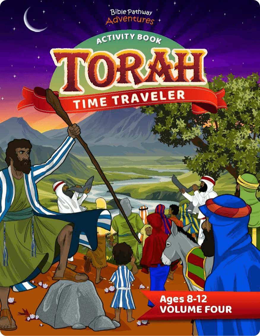 Torah Time Traveler Activity Book: Volume Four (PDF)