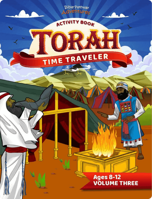 Torah Time Traveler Activity Book: Volume Three (PDF)