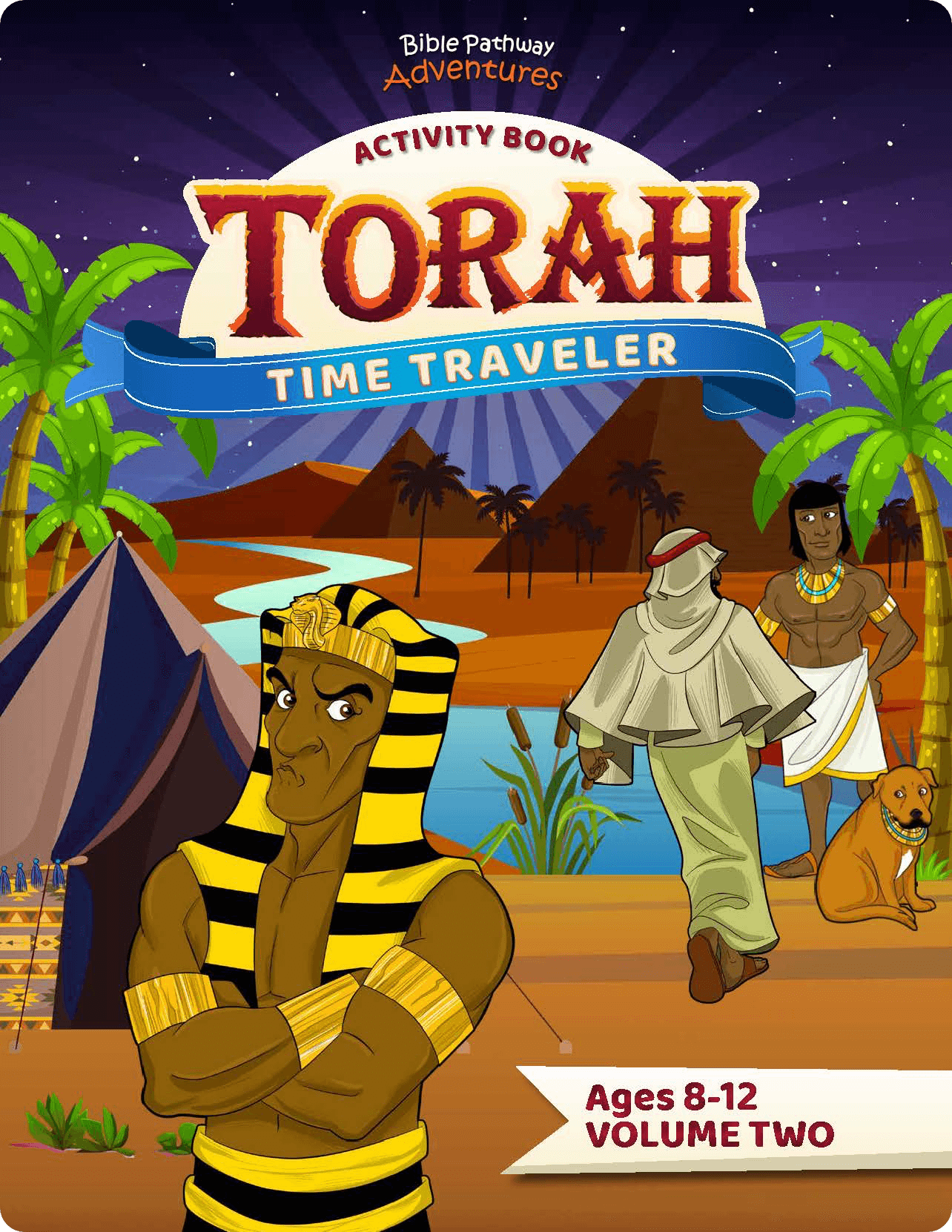 Torah Time Traveler Activity Book: Volume Two (PDF)