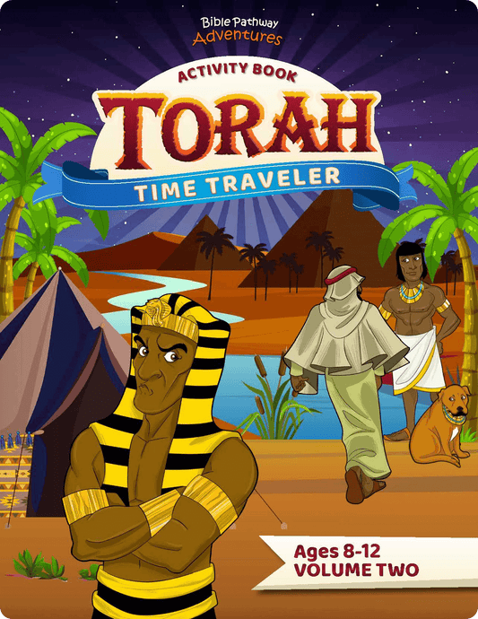 Torah Time Traveler Activity Book: Volume Two (PDF)