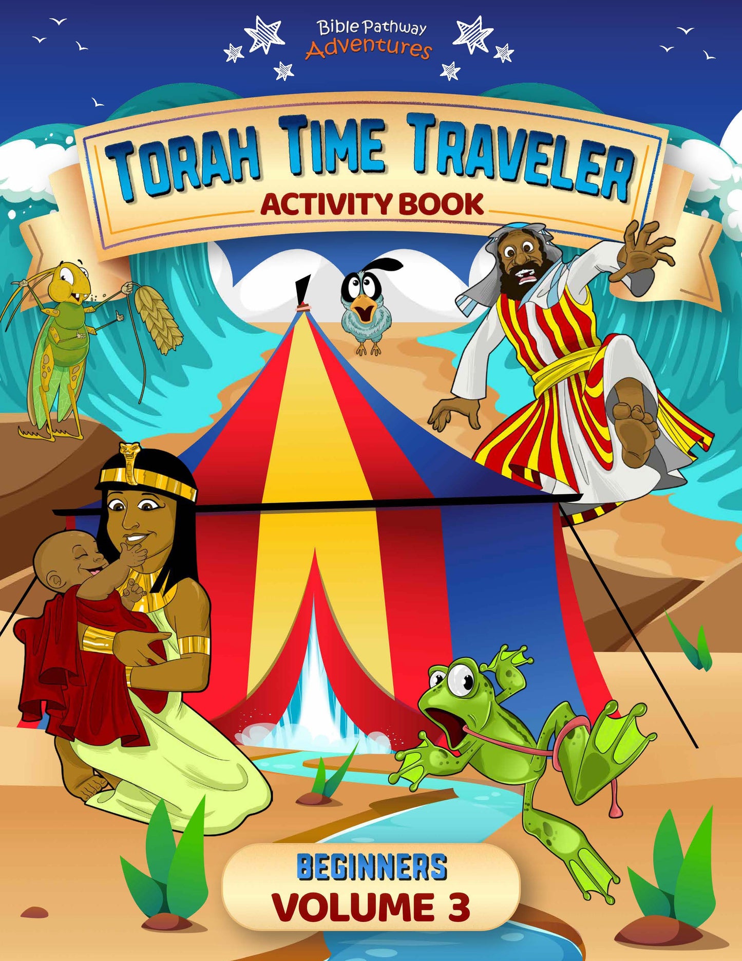 BUNDLE: Torah Time Traveler Activity Books for Beginners (PDF)