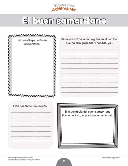 Unidad de estudio | Amor: Fruto del Espíritu (grados 3-6)