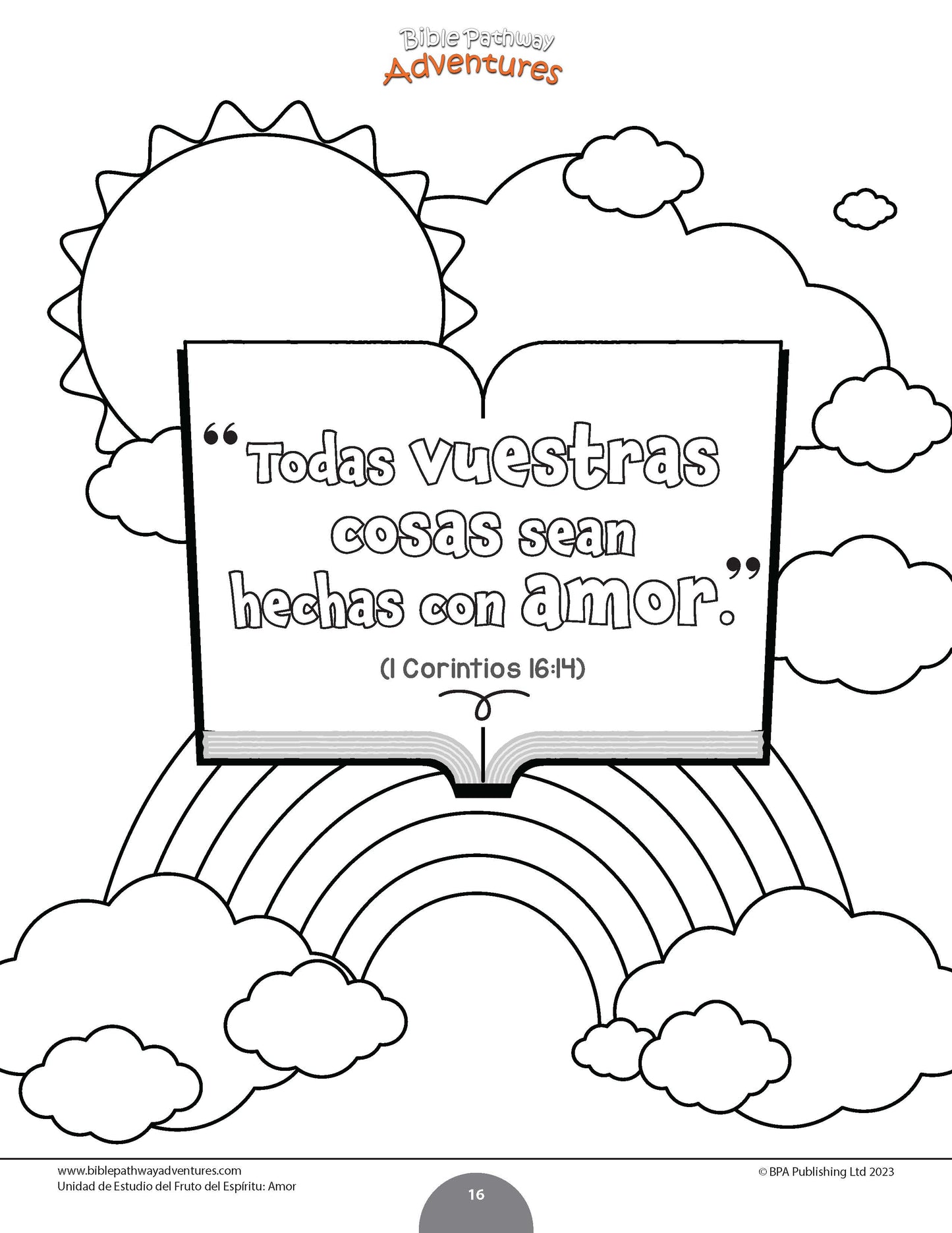 Unidad de estudio | Amor: Fruto del Espíritu (grados 3-6)