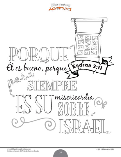 Unidad de estudio | Bondad: Fruto del Espíritu (grados 3-6)