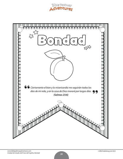 Unidad de estudio | Bondad: Fruto del Espíritu (grados 3-6)