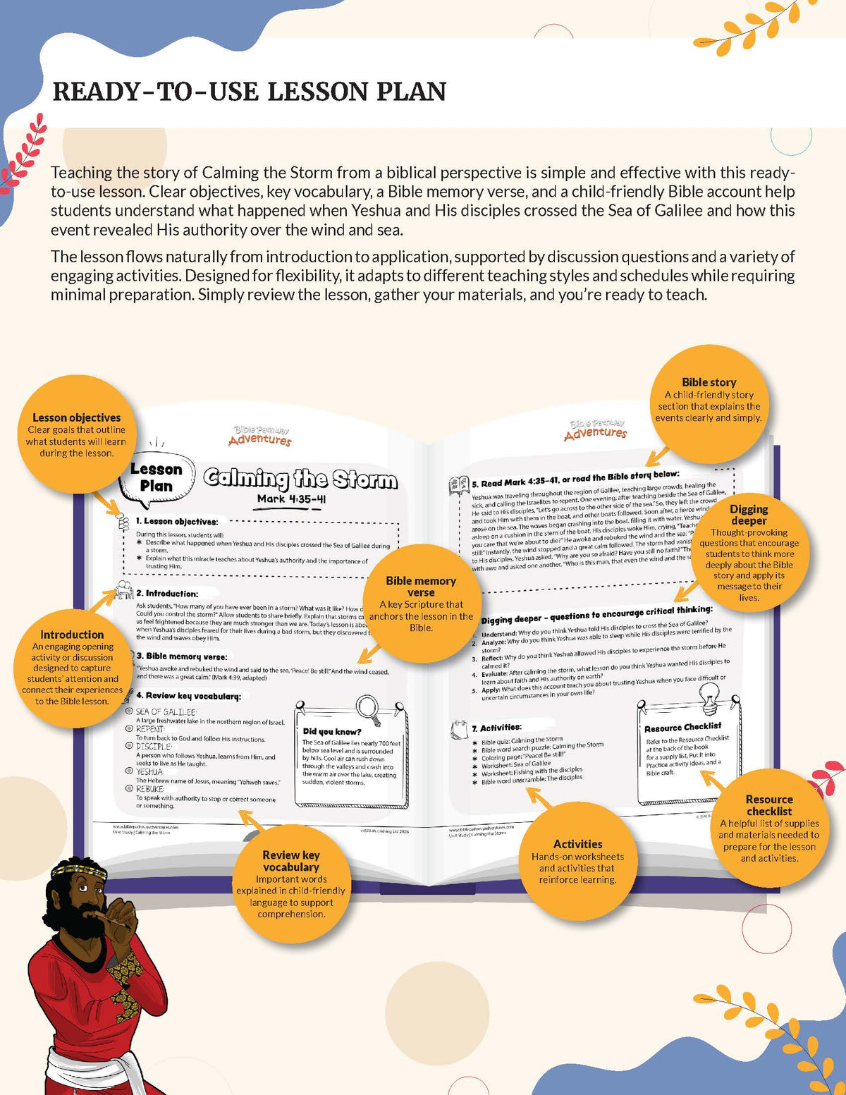 Unit Study | Calming the Storm (Grades 3-6)