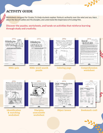Unit Study | Calming the Storm (Grades 3-6)