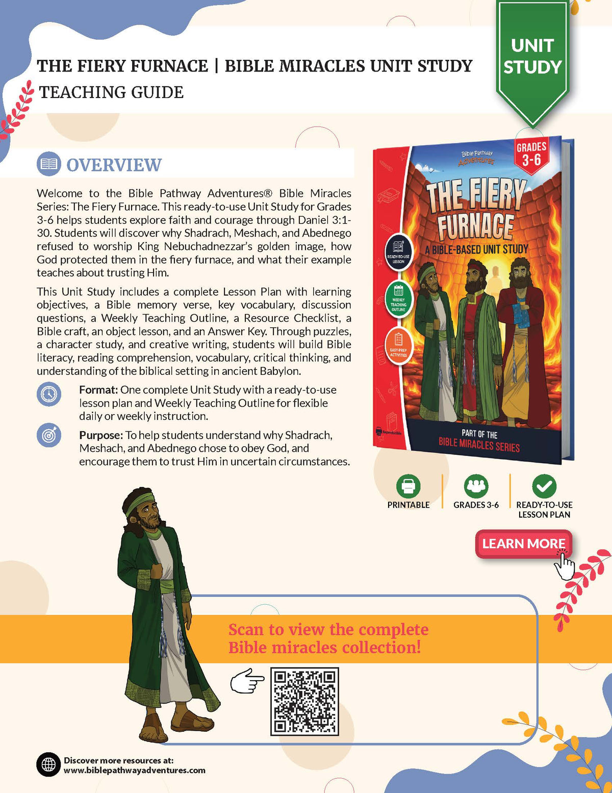 The Fiery Furnace Teaching Guide