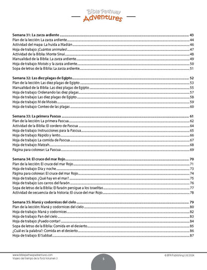 BUNDLE: Viajero del tiempo de la Torá: Libros de actividades para principiantes (PDF)