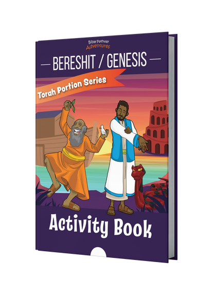 Bereshit / Genesis Torah Portion Activity Book (paperback)