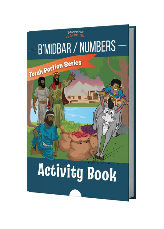 B'midbar / Numbers Torah Portion Activity Book (paperback)