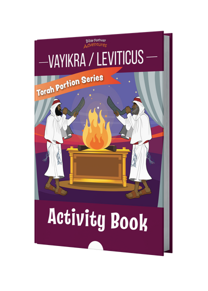 Vayikra / Leviticus Torah Portion Activity Book (paperback)
