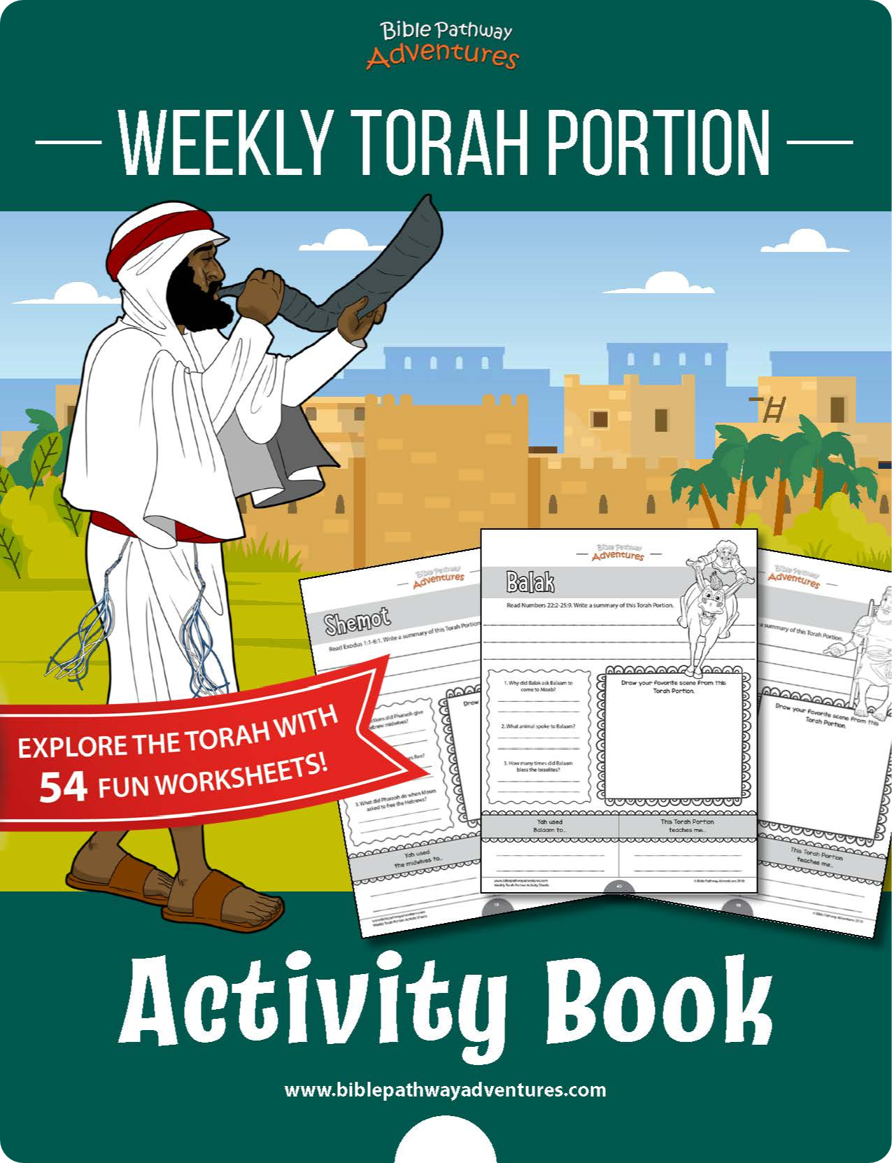 Weekly Torah Portion Activity Book