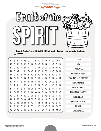 BUNDLE: Bible Quiz & Word Search Activity Books (PDF)