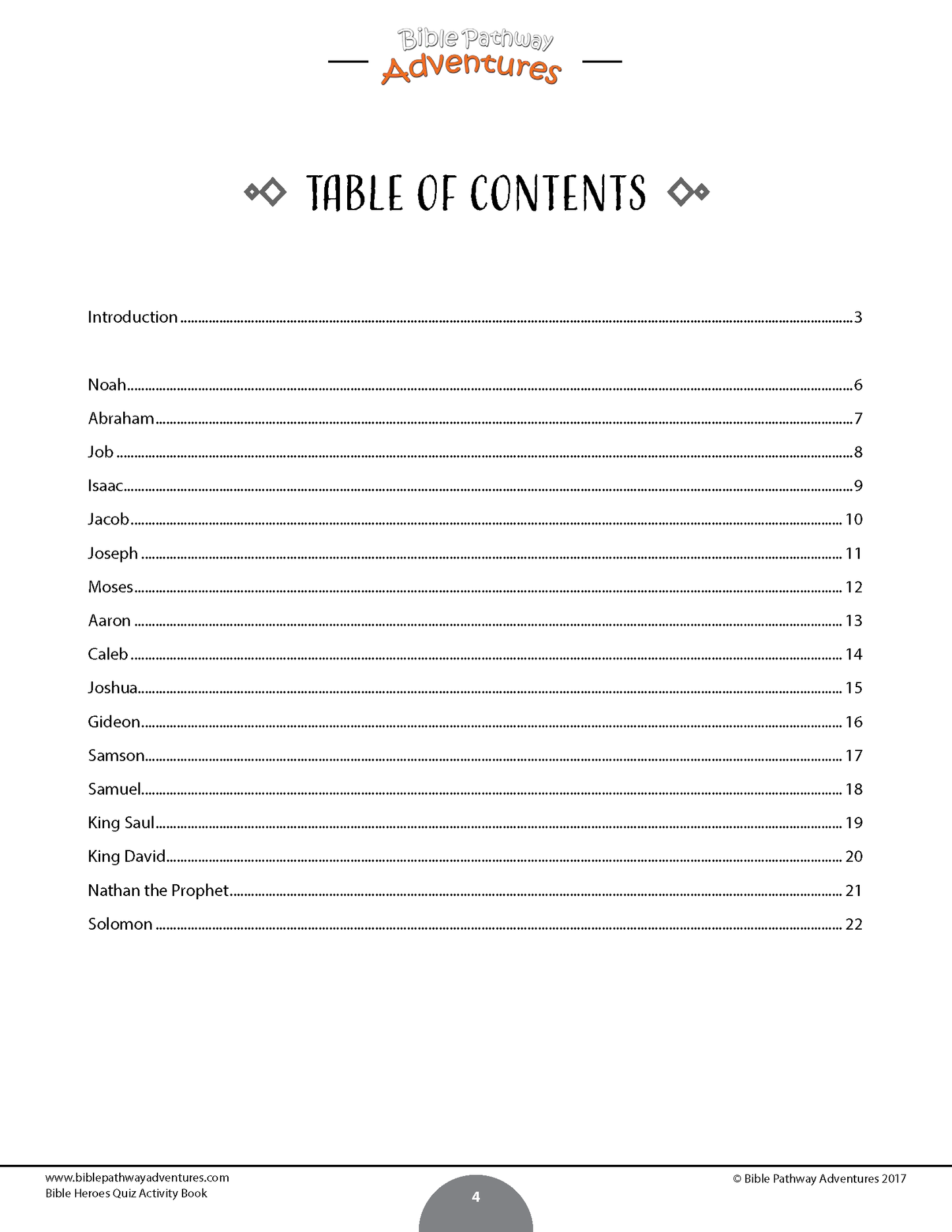 Bible Heroes Quiz Book (PDF)