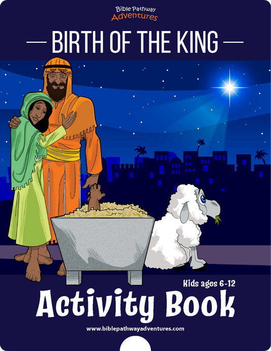 Libro de actividades del nacimiento del rey