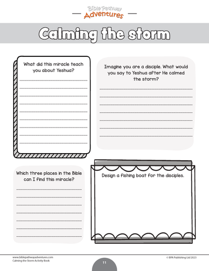 Calming the Storm Activity Book