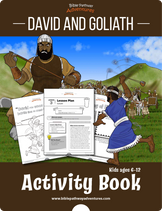 David and Goliath Activity Book (PDF) – Bible Pathway Adventures