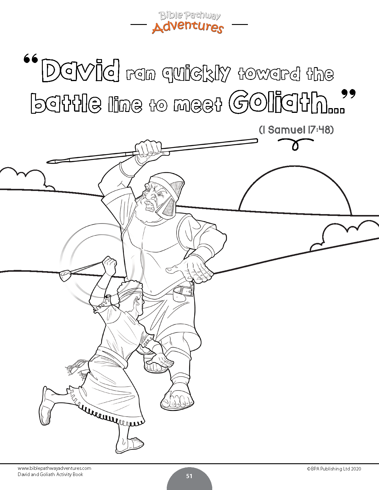 David and Goliath Activity Book (PDF)