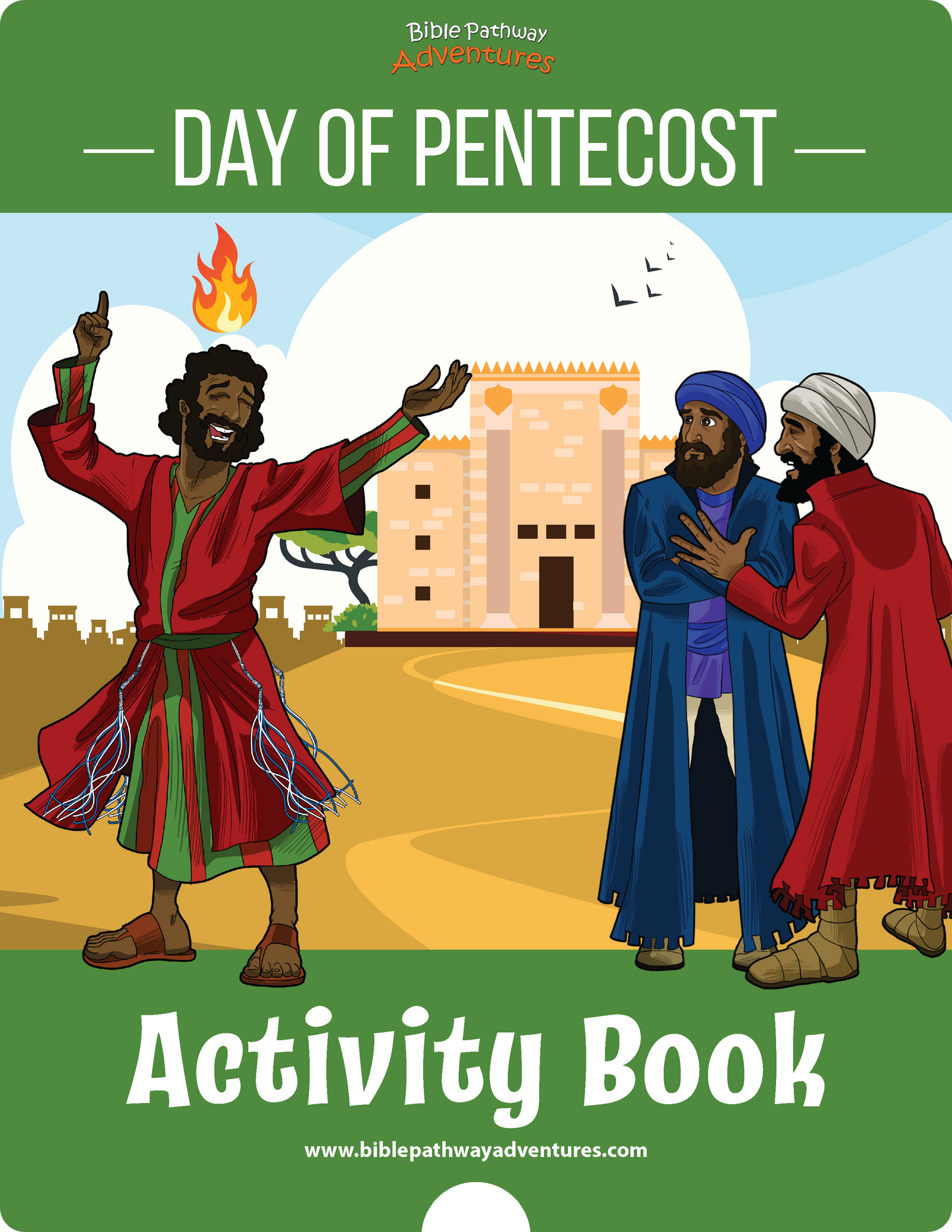Libro de actividades del día de Pentecostés