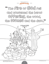 Elijah & the Prophets of Baal Activity Book (PDF) – Bible Pathway ...