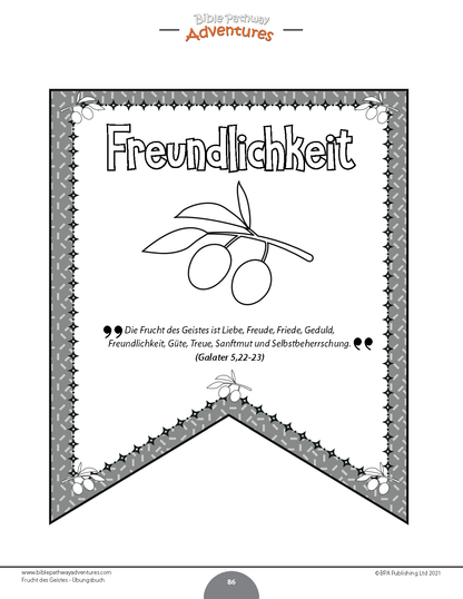 Frucht des Geistes - Übungsbuch (PDF)