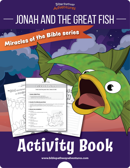 Jonah and the Great Fish Activity Book (PDF)