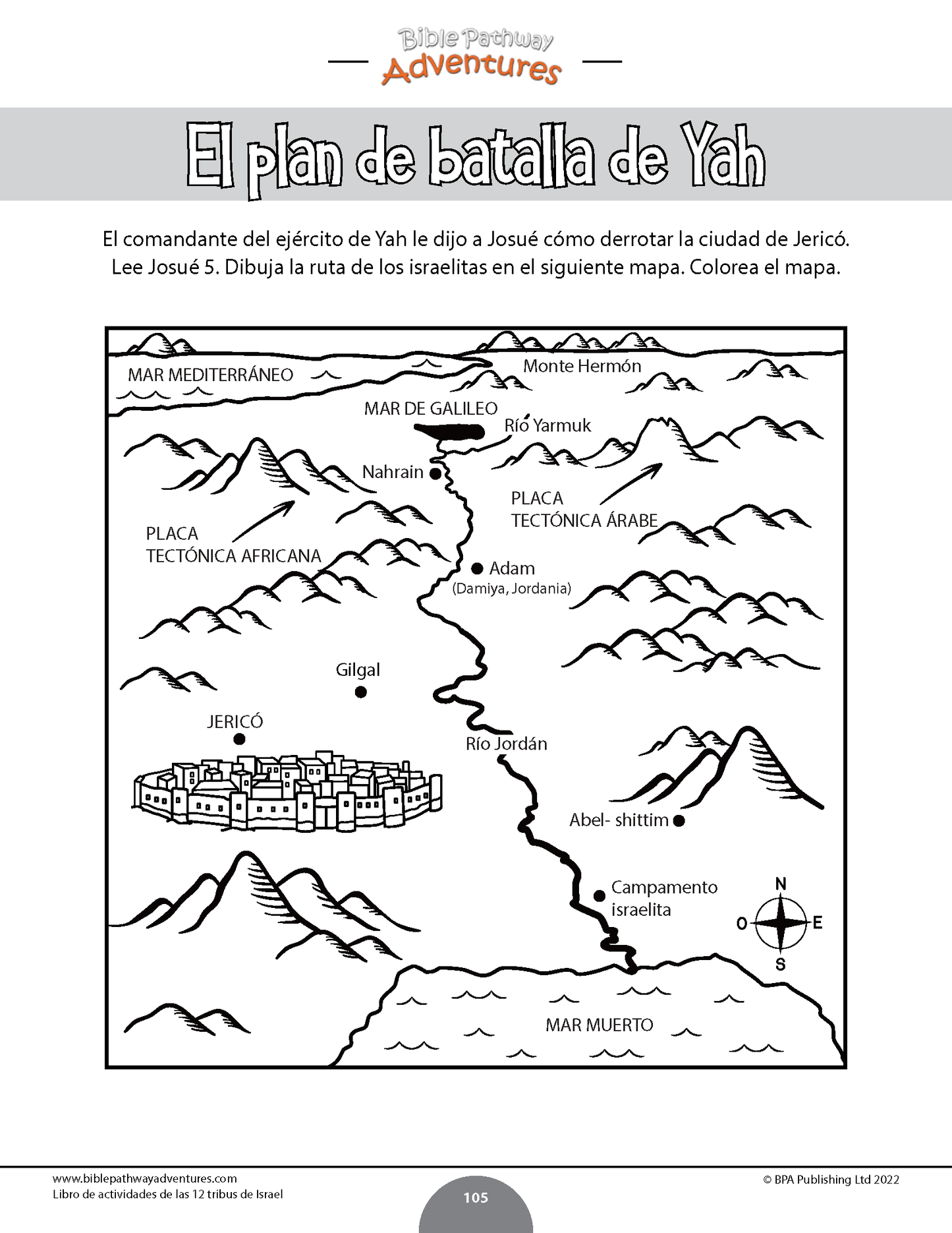 Libro de actividades de las 12 tribus de Israel (PDF)