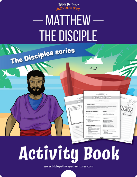 Matthew: The Disciple Activity Book