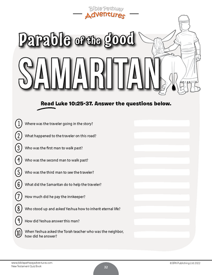 New Testament Quiz Book (PDF)