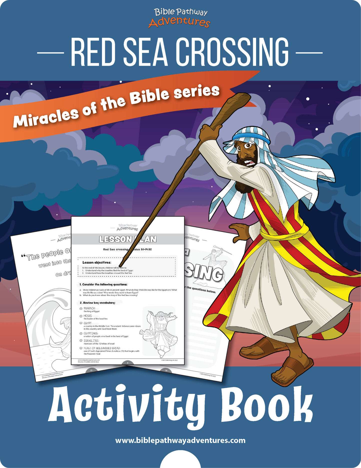 Libro de actividades de la travesía del Mar Rojo