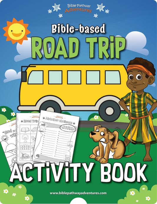 Bible-based Road Trip Activity Book for Beginners (PDF)