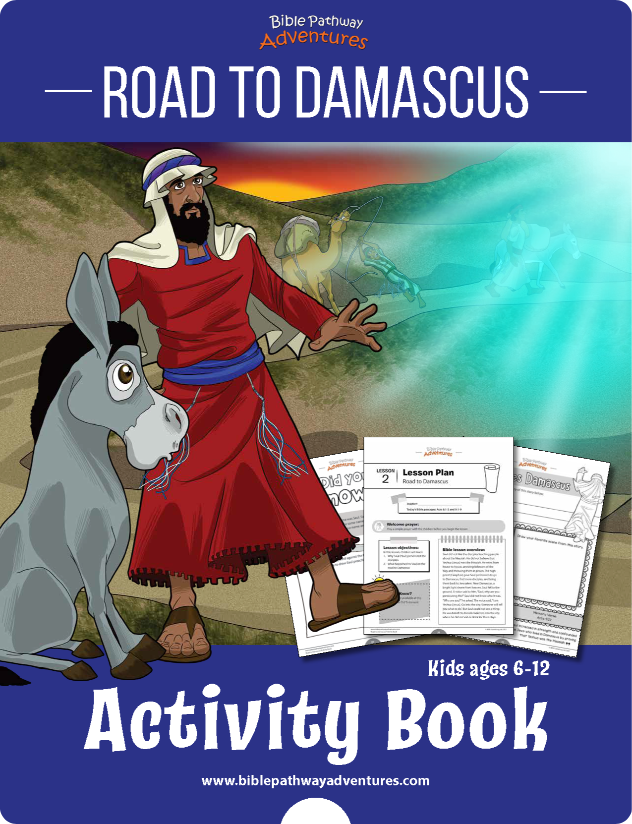 Libro de actividades Camino a Damasco