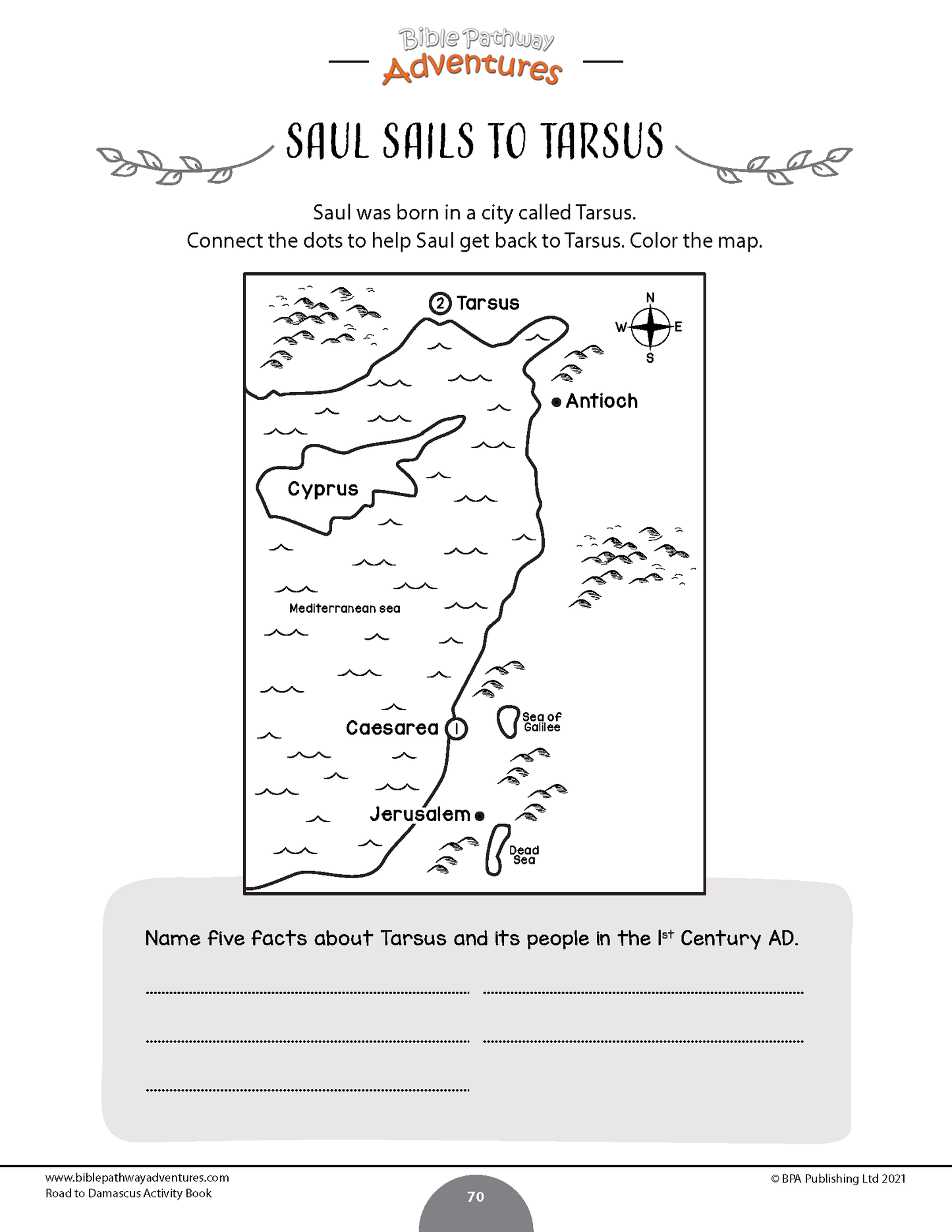 Road to Damascus Activity Book (PDF)
