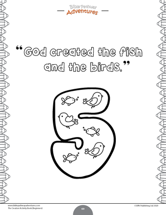 The Creation Activity Book for Beginners (PDF) – Bible Pathway Adventures
