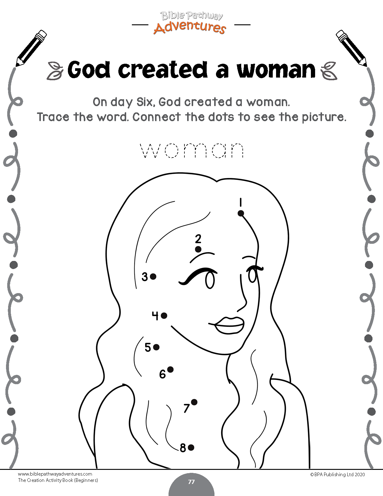 The Creation Activity Book for Beginners