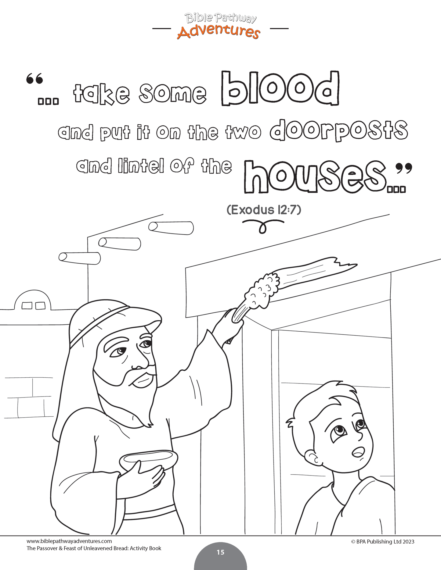 The Passover & Feast of Unleavened Bread Activity Book (PDF)
