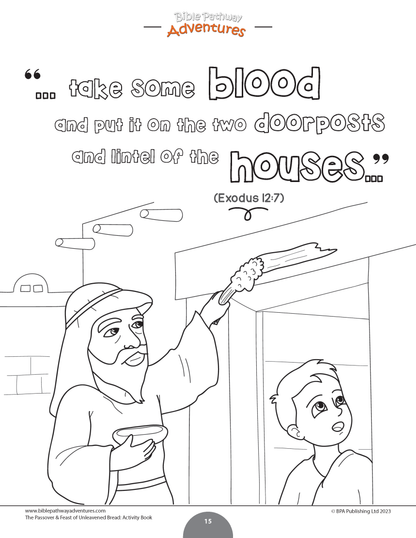 BUNDLE: The Passover Story Activity Books