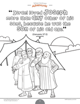 The Life Of Joseph Activity Book (pdf) – Bible Pathway Adventures