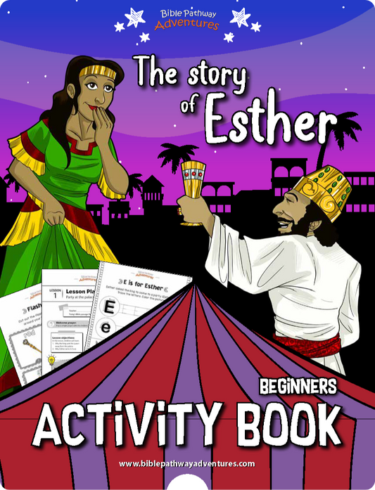 The story of Esther Activity Book for Beginners (PDF)